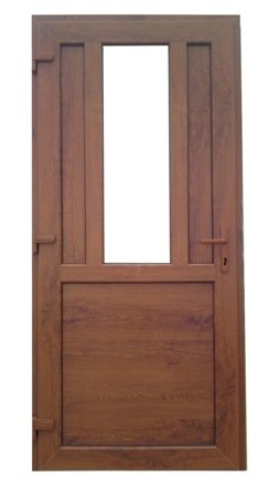 Drzwi zewnętrzne sklepowe (kolor: złoty dąb, strona: lewa, szerokość: 90 cm) 54469184